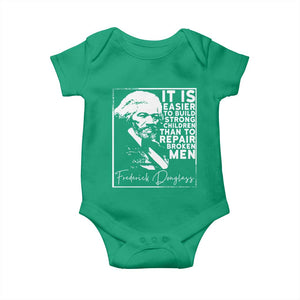Frederick Douglass Quote Baby Onesie Black History Month TS14 Irish Green Print Your Wear