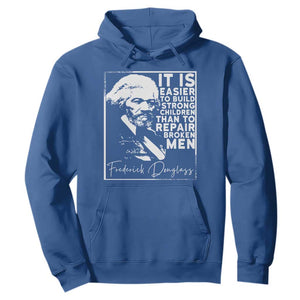 Frederick Douglass Quote Hoodie Black History Month TS14 Royal Blue Print Your Wear