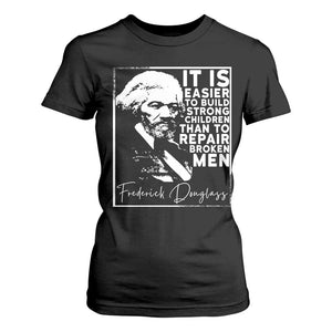 Frederick Douglass Quote T Shirt For Women Black History Month TS14 Black Print Your Wear