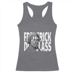 Frederick Douglass Racerback Tank Top Black History Month TS14 Charcoal Print Your Wear