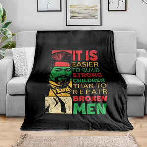 Frederick Douglass Pride Quote Throw Blanket Black History Month TS14 Print Your Wear