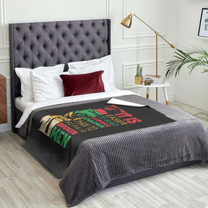 Frederick Douglass Pride Quote Throw Blanket Black History Month TS14 Print Your Wear