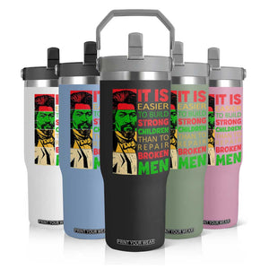 Frederick Douglass Pride Quote Flip Straw Tumbler Black History Month TS14 Print Your Wear