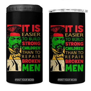 Frederick Douglass Pride Quote 4 in 1 Can Cooler Tumbler Black History Month TS14 One Size: 16 oz Black Print Your Wear
