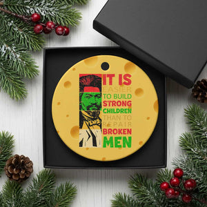 Frederick Douglass Pride Quote Ceramic Ornament Black History Month TS14 1pc Yellow Cheese Print Your Wear