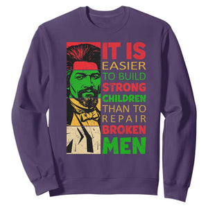 Frederick Douglass Pride Quote Sweatshirt Black History Month TS14 Purple Print Your Wear