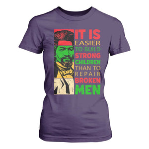 Frederick Douglass Pride Quote T Shirt For Women Black History Month TS14 Purple Print Your Wear
