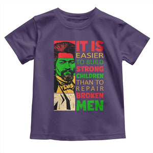 Frederick Douglass Pride Quote Toddler T Shirt Black History Month TS14 Purple Print Your Wear