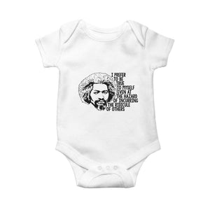 Frederick Douglass Pride Quote Baby Onesie TS14 White Print Your Wear