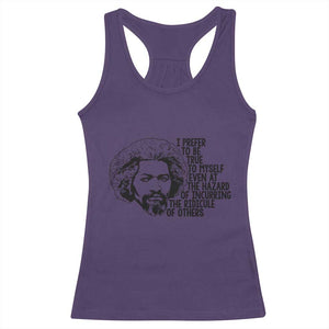 Frederick Douglass Pride Quote Racerback Tank Top TS14 Purple Print Your Wear
