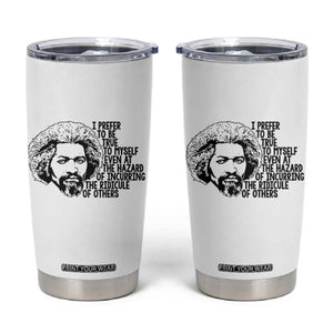 Frederick Douglass Pride Quote Tumbler Cup TS14 White Print Your Wear