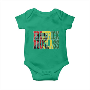 Frederick Douglass Baby Onesie Pan African Flag Black History Month TS14 Irish Green Print Your Wear
