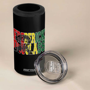 Frederick Douglass 4 in 1 Can Cooler Tumbler Pan African Flag Black History Month TS14 Print Your Wear