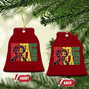 Frederick Douglass Ceramic Ornament Pan African Flag Black History Month TS14 Print Your Wear