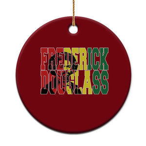Frederick Douglass Ceramic Ornament Pan African Flag Black History Month TS14 1pc Red Print Your Wear