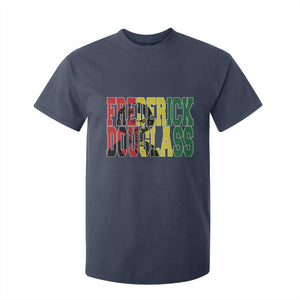 Frederick Douglass T Shirt For Kid Pan African Flag Black History Month TS14 Navy Print Your Wear