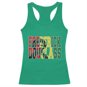 Frederick Douglass Racerback Tank Top Pan African Flag Black History Month TS14 Irish Green Print Your Wear