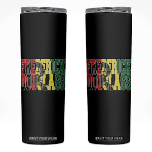 Frederick Douglass Skinny Tumbler Pan African Flag Black History Month TS14 Black Print Your Wear