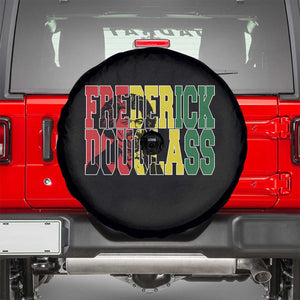 Frederick Douglass Spare Tire Cover Pan African Flag Black History Month TS14 Black Print Your Wear