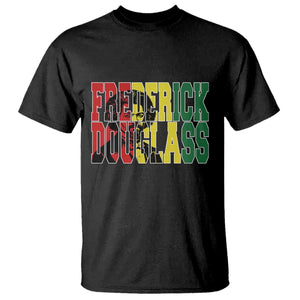 Frederick Douglass T Shirt Pan African Flag Black History Month TS14 Black Print Your Wear