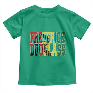 Frederick Douglass Toddler T Shirt Pan African Flag Black History Month TS14 Irish Green Print Your Wear