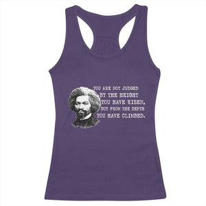 Frederick Douglass Quote Racerback Tank Top Black History Month TS14 Purple Print Your Wear