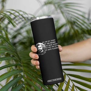 Frederick Douglass Quote Skinny Tumbler Black History Month TS14 Print Your Wear