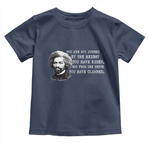 Frederick Douglass Quote Toddler T Shirt Black History Month TS14 Navy Print Your Wear