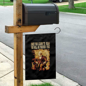 Frederick Douglass Quote Garden Flag Once You Learn to Read TS14 Print Your Wear