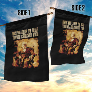 Frederick Douglass Quote Garden Flag Once You Learn to Read TS14 Print Your Wear