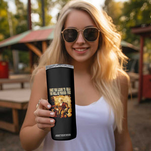 Frederick Douglass Quote Skinny Tumbler Once You Learn to Read TS14 Print Your Wear