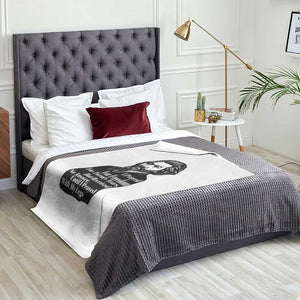 Frederick Douglass Inspirational Quote Throw Blanket Black History Month TS14 Print Your Wear