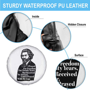 Frederick Douglass Inspirational Quote Spare Tire Cover Black History Month TS14 Print Your Wear