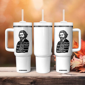 Frederick Douglass Inspirational Quote Tumbler With Handle Black History Month TS14 Print Your Wear