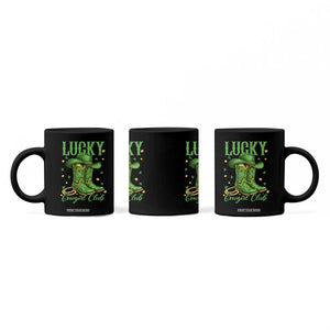 Lucky Cowgirl Club Coffee Mug Western Irish Cowboy St Patrick Day TS14 Print Your Wear
