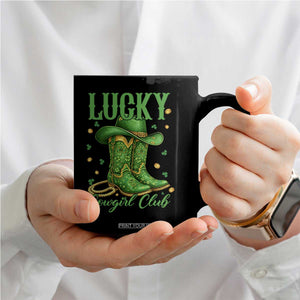 Lucky Cowgirl Club Coffee Mug Western Irish Cowboy St Patrick Day TS14 Print Your Wear