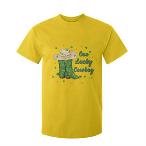 One Lucky Cowboy T Shirt For Kid Western Irish Cowboy St Patrick Day TS14 Daisy Print Your Wear