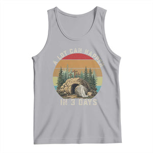 A Lot Can Happen in 3 Days Tank Top Christian Easter TS14 Athletic Heather Print Your Wear