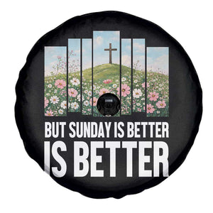 Friday is Good Sunday is Better Spare Tire Cover Christian Easter TS14 Print Your Wear