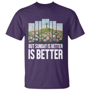 Friday is Good Sunday is Better T Shirt Christian Easter TS14 Purple Print Your Wear