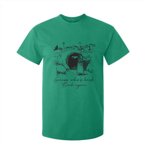 Guess Who's Back Back Again T Shirt For Kid Funny Easter Jesus Christian TS14 Irish Green Print Your Wear