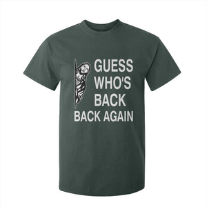 Guess Who's Back Back Again T Shirt For Kid Funny Easter Jesus Meme TS14 Dark Forest Green Print Your Wear