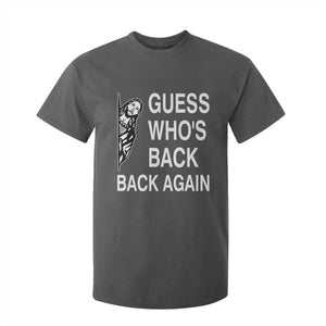 Guess Who's Back Back Again T Shirt For Kid Funny Easter Jesus Meme TS14 Dark Heather Print Your Wear