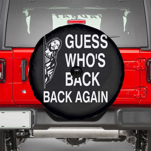 Guess Who's Back Back Again Spare Tire Cover Funny Easter Jesus Meme TS14 Black Print Your Wear