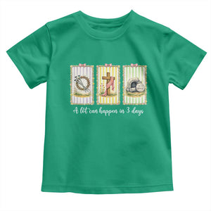 A Lot Can Happen in 3 Days Toddler T Shirt Christian Jesus Easter TS14 Irish Green Print Your Wear
