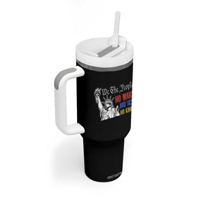 No Kings No ICE No Wars Tumbler With Handle Statue of Liberty We The People Freedom TS14 Print Your Wear