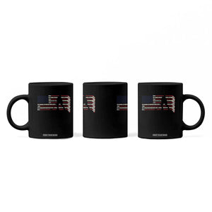 Patriotic Ice Hockey Sticks American Flag Coffee Mug TS14 Print Your Wear