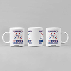 Hockey Champions 2026 Coffee Mug Patriotic Ice Hockey Fan TS14 Print Your Wear