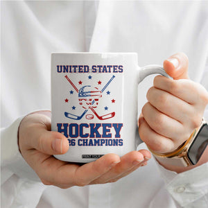 Hockey Champions 2026 Coffee Mug Patriotic Ice Hockey Fan TS14 Print Your Wear