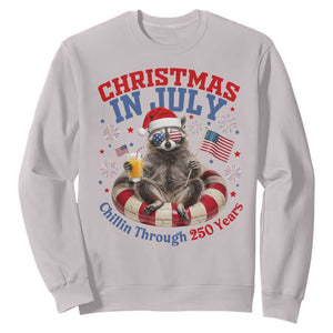 Raccoon 250th Anniversary Sweatshirt Christmas in July